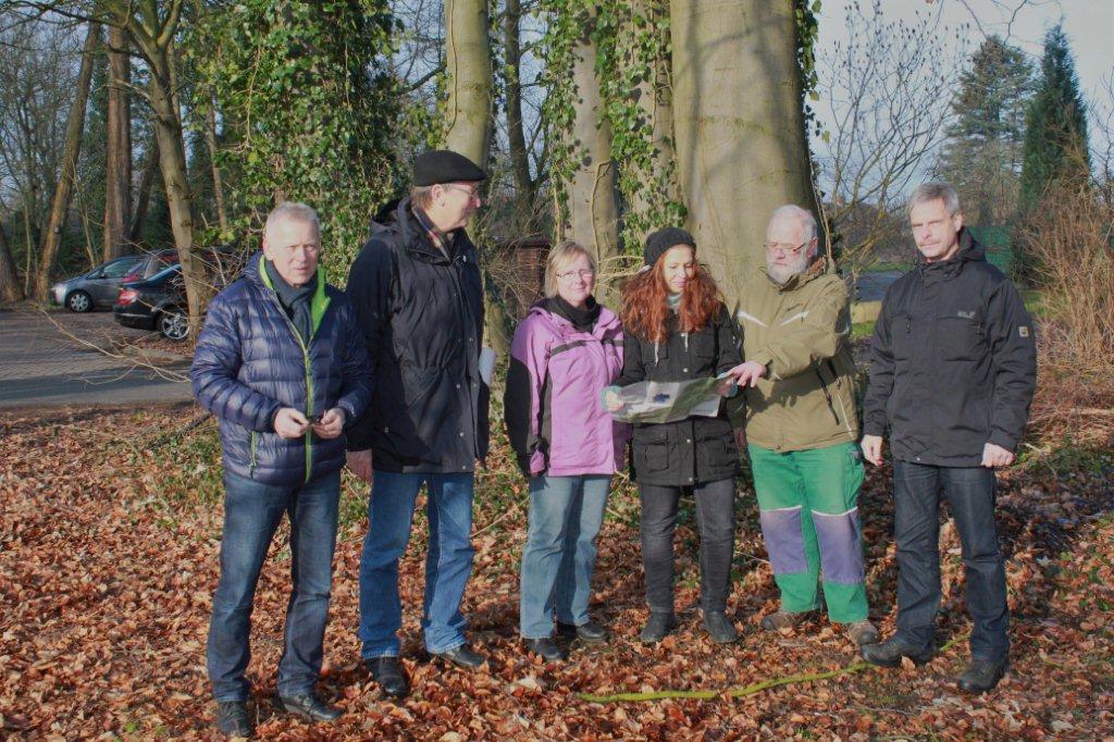 Expertengruppe von Nabu, BUND, Grünen, samt sachkundiger BürgerInnen im Steinmetzpark